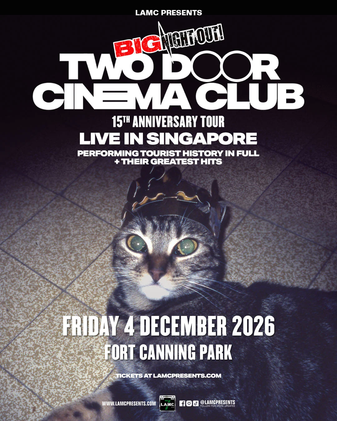 Two Door Cinema Club Live in Singapore