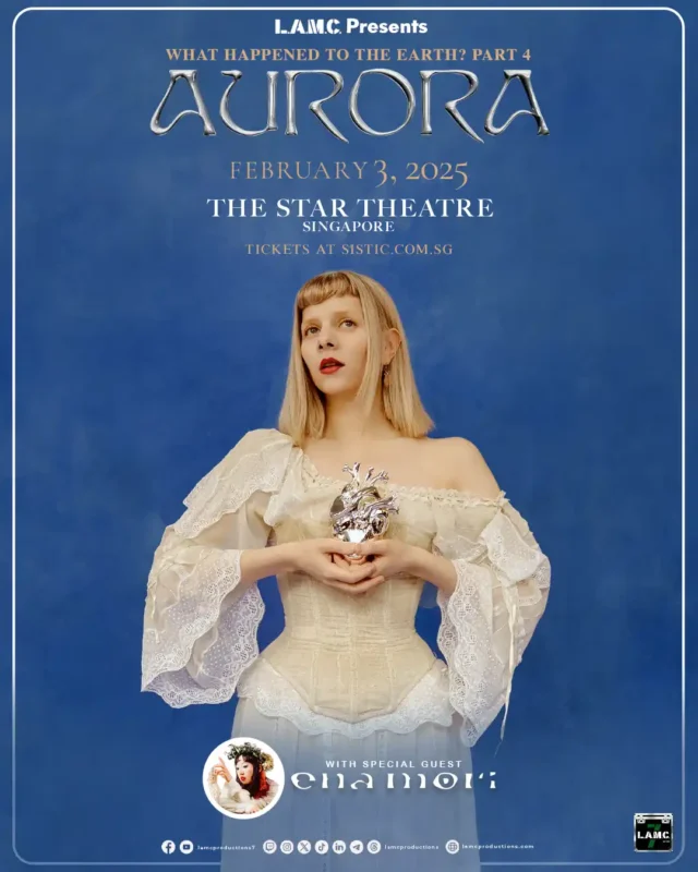 AURORA 2025 show poster