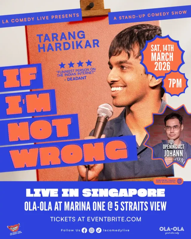 tarang hardikar 2026 show poster
